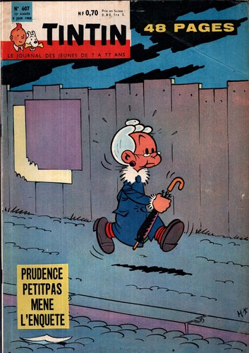 Tintin 607 12e - 607., année.