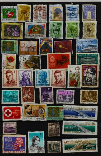 Hongrie timbres oblitérés - 42,