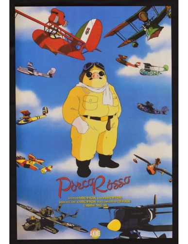 Affiche porco rosso hayao - affiche,