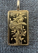 Pendentif lingot g - pendentif, 5