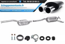 Échappement Mercedes W124 200/200E/200D/230E/250D central+arrière 1244900015