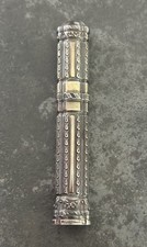 GRAND ÉTUI À CIRE en vermeil de style Louis XVI orfèvre RISLER & CARRÉ