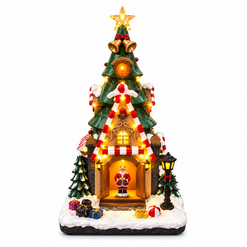 Village noël lumineux en - noël,