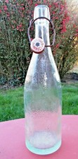  Bouteille de limonade ancienne, A. GUIGON ANNECY, bouchon porcelaine, bière TBE