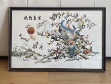 Tableau Broderie de Soie