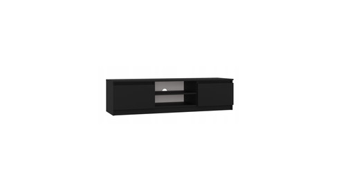Meuble noir 120 - cm, pour