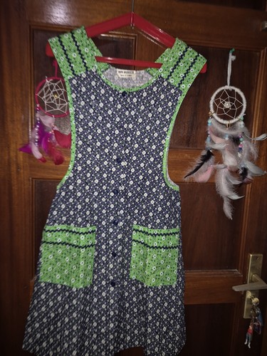 Robe blouse tablier vintage