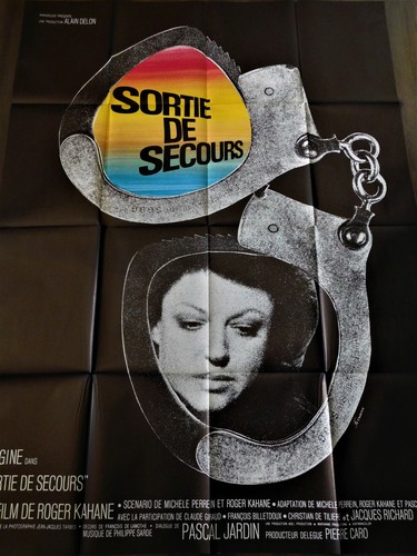 Sortie secours affiche - sortie, de