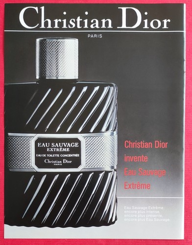 Publicité presse parfum eau - publicité,