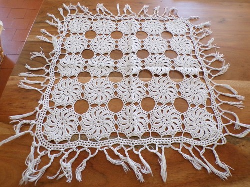 Linge ancien napperon - ancien,
