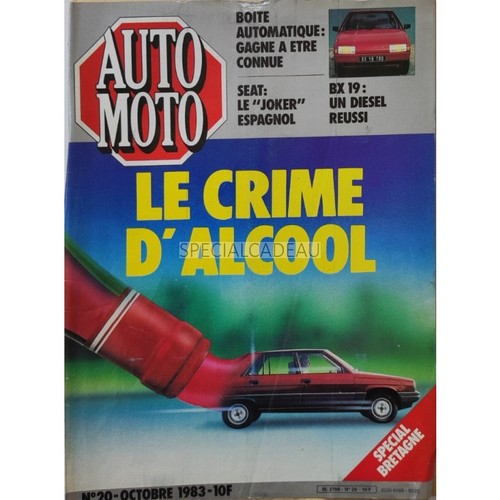 Auto moto octobre 1983 - auto,