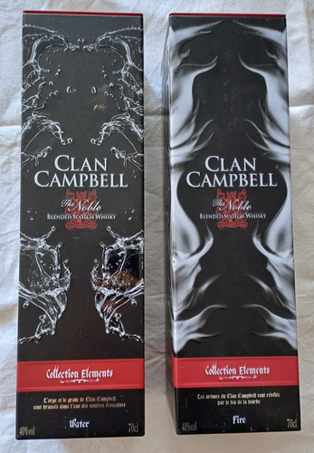 Lot boites whisky clan - lot, 2