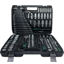 Caisse à Outils  Ensemble Clé Mécanique Auto-Moto 216 Pièces En Acier