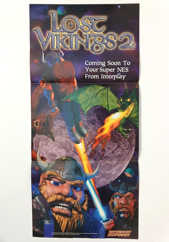 Nintendo power lost - power, vikings