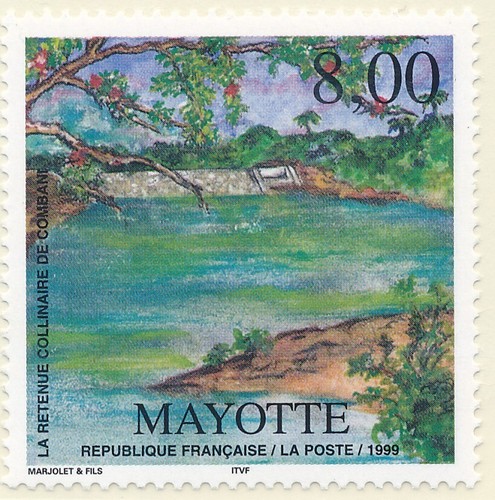 Timbre mayotte neuf sans - 70**,