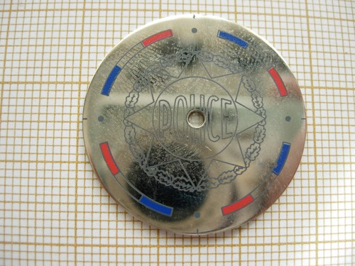 Cadran montre police - cadran,