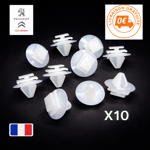 Clips fixation moulures - de,
