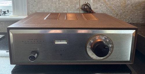 Scott 370 tube wideband - 370, fm