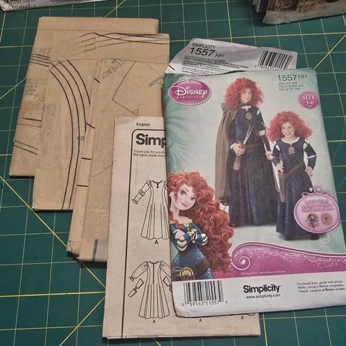 Simplicity 1557 disney brave - simplicity,
