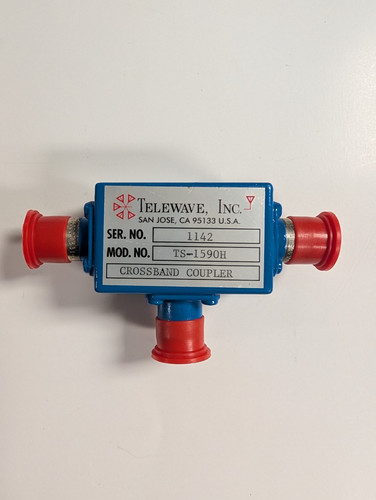 Telewave 1590 cross - telewave, cross-band