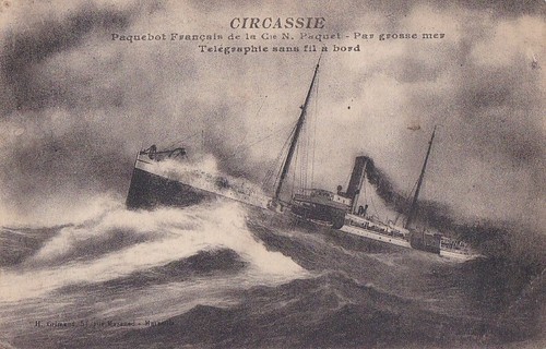 Cpa marine circassie - marine,