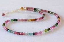 Collier de perles rondelles