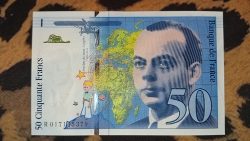 Billet francs exupéry - 50,