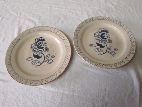 Anciennes assiettes country - 2,