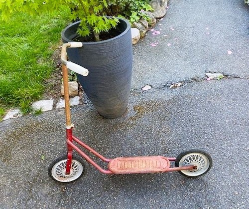 Trottinette années 60 - trottinette,