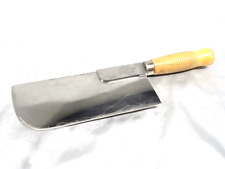 🇫🇷  ANCIENNE FEUILLE DE BOUCHER HACHE FER FORGE OUTIL DE METIER ART POPULAIRE