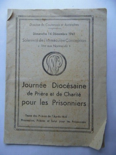 Brochure 1941 prieres - 1941, les