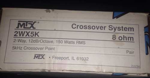 Mtx 2wx5k voiture - mtx, audio