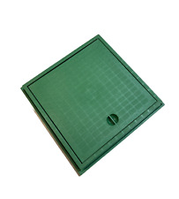 Plaque D'égout Couvercle En Plastique Polypropylène Avec Cadre Vert