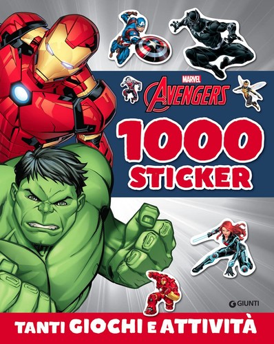 1000 stickers marvel avengers - marvel,