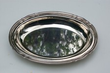 CHRISTOFLE modèle FILETS SEVIGNE- Plat ovale creux - 29,8 x 22,6cm