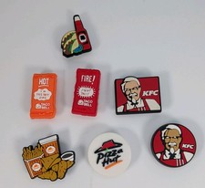 Fast food croc pin - croc,