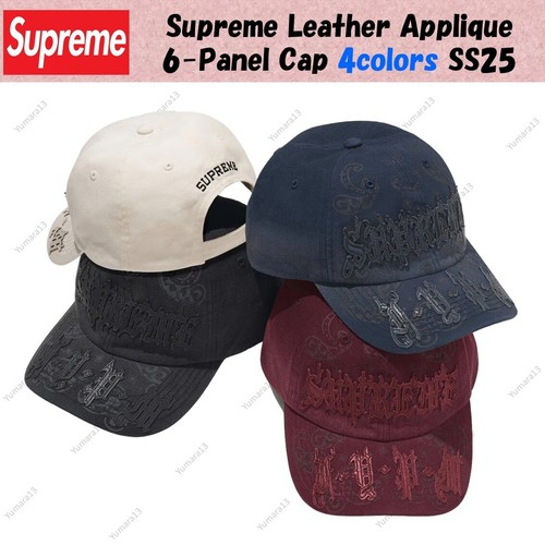 Casquette supreme leather - casquette,