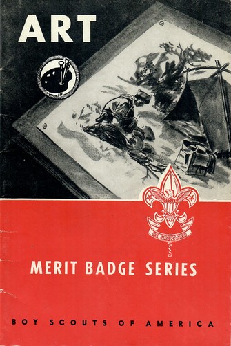 Art merit badge pamphlet - art,