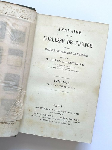Annuaire noblesse de - annuaire,