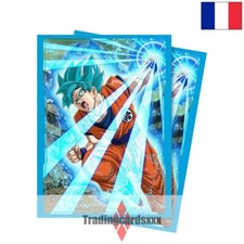 Ultra PRO - 65 Protèges Cartes STANDARD Deck Protector Sleeves : Goku Blue