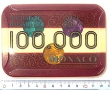 Plaque / Jeton Casino 100.000