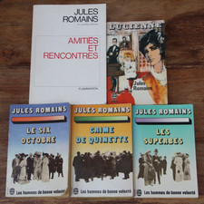 JULES ROMAIN - LOT DE 5 LIVRES