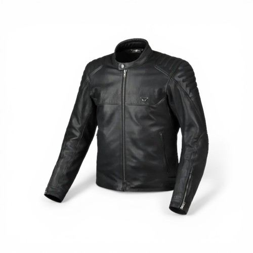 Veste moto cuir - veste, en