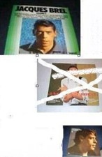 lot disques vinyles album LP 33 trs Jacques BREL dont RARE