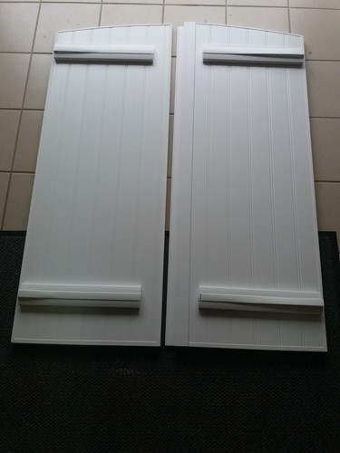 Volets blancs neufs pvc - neufs,