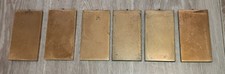 Lot de 6 anciens plaques