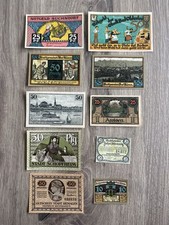 Lot De 15 Billets Allemand (Notgeld) (73)De 1920 A 1922 . Dans L’état