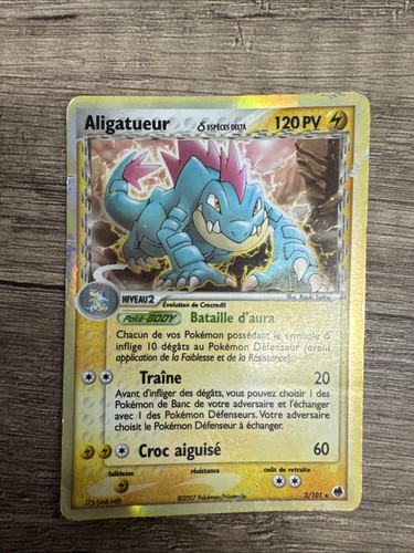 Carte pokémon aligatueur - ,