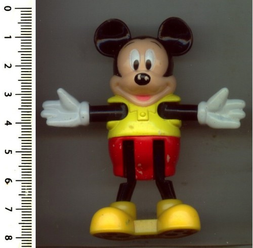 Figurine articulée mickey - figurine,