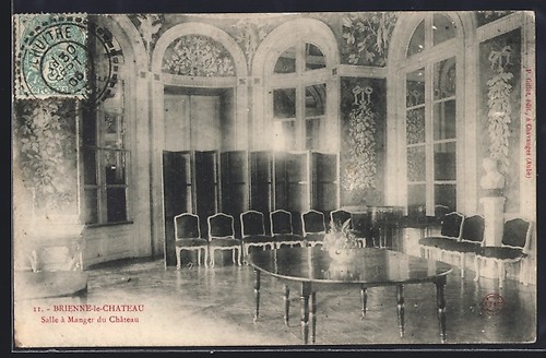 Cpa brienne château salle - cpa, brienne-le-château,